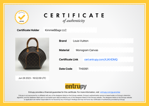 Prelpoved Louis Vuitton Ellipse MM Monogram Bag TH0091 063023