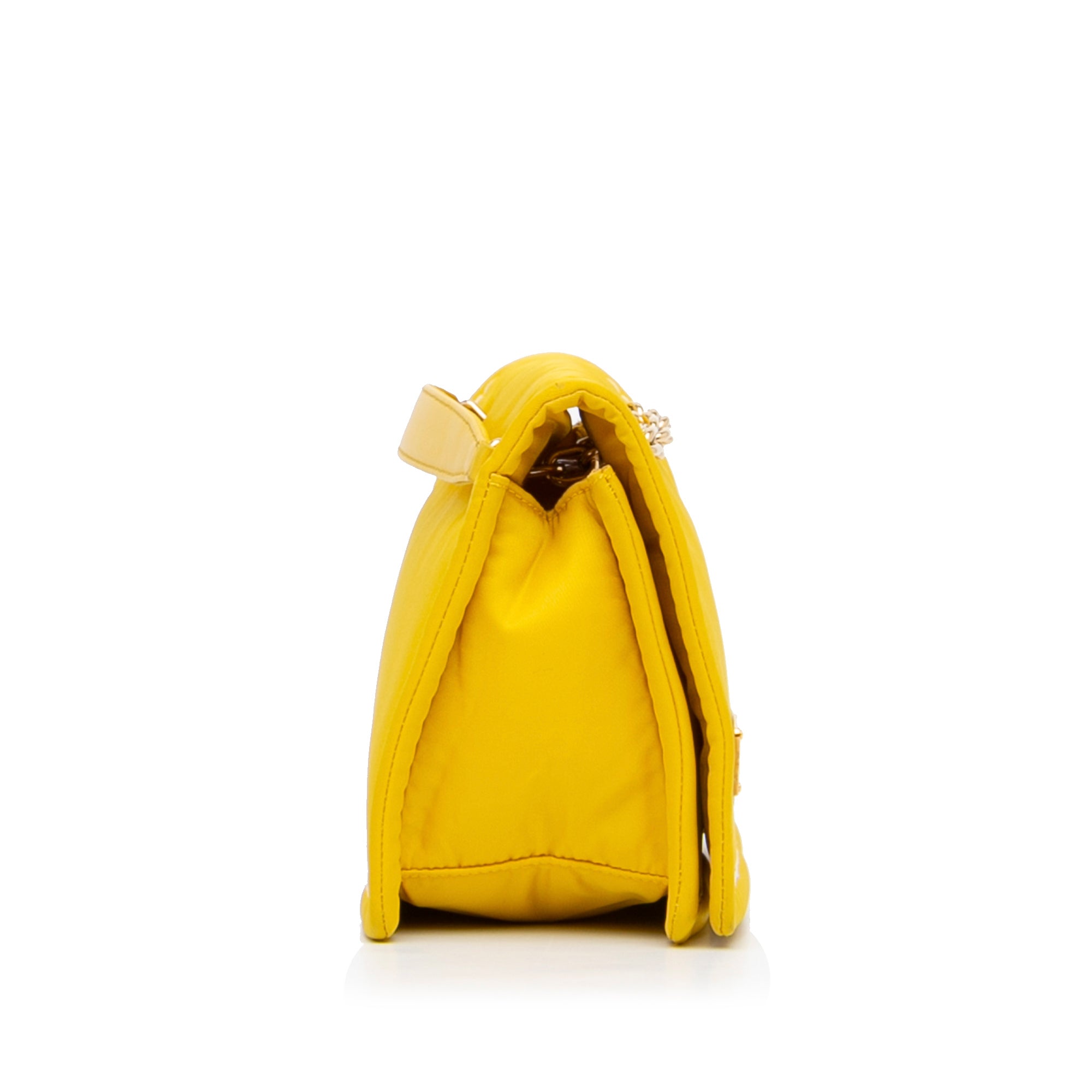Preloved Prada Tessuto Chain Flap Bag 25 020224 ❤️