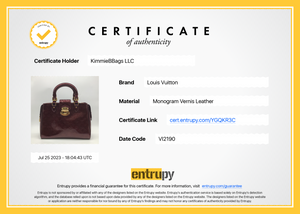 PRELOVED Louis Vuitton Vernis Melrose Avenue Bag VI2190 072823