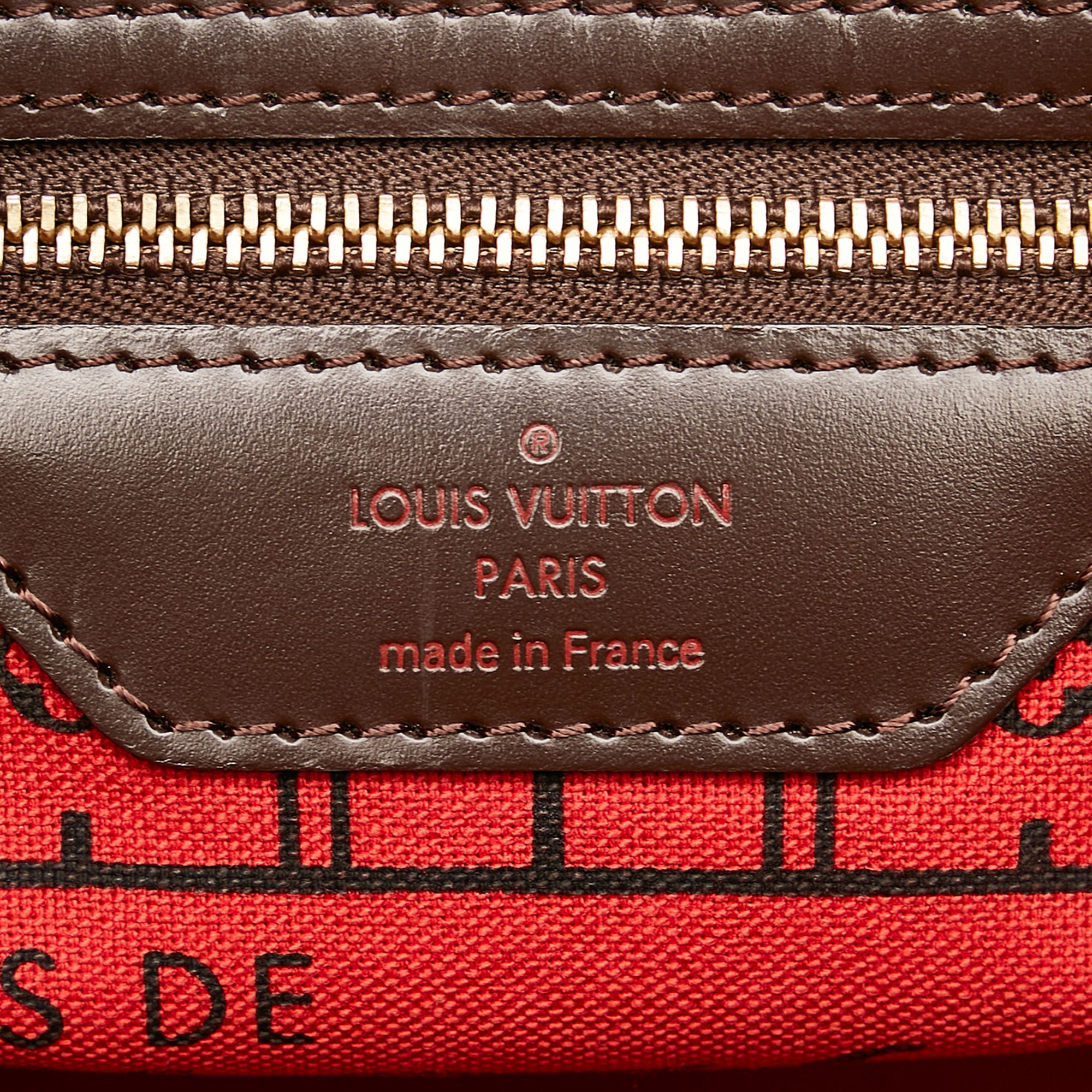 Preloved Louis Vuitton Damier Ebene Neverfull PM Tote Bag MB1120 020224 ❤️