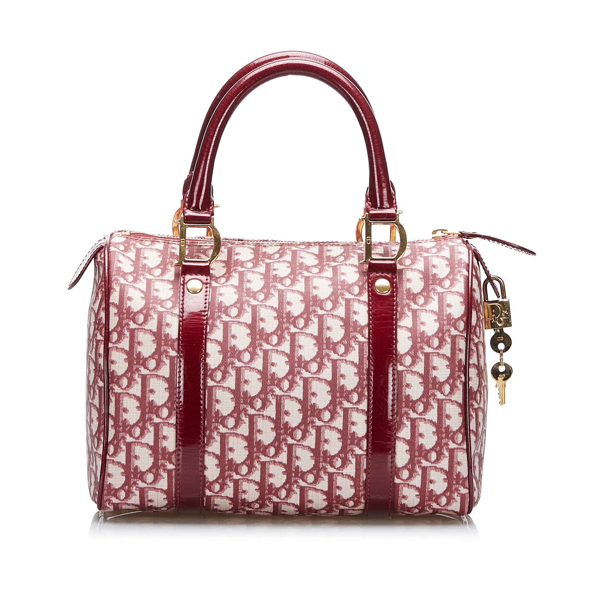 Preloved Christian Dior Oblique Boston Bag BOC0122 080123
