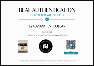 Preloved Louis Vuitton Monogram Large Dog Collar TH5007 043024B