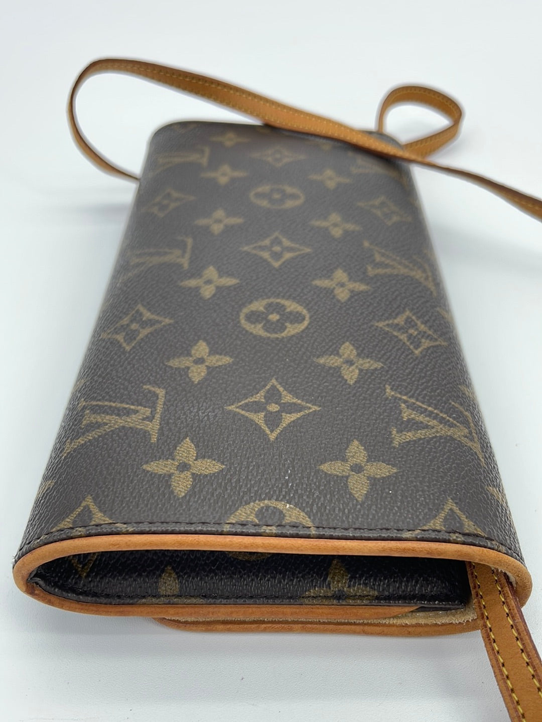 Preloved Louis Vuitton Discontinued Pochette Twin GM Monogram Crossbody Bag CA1000 072623