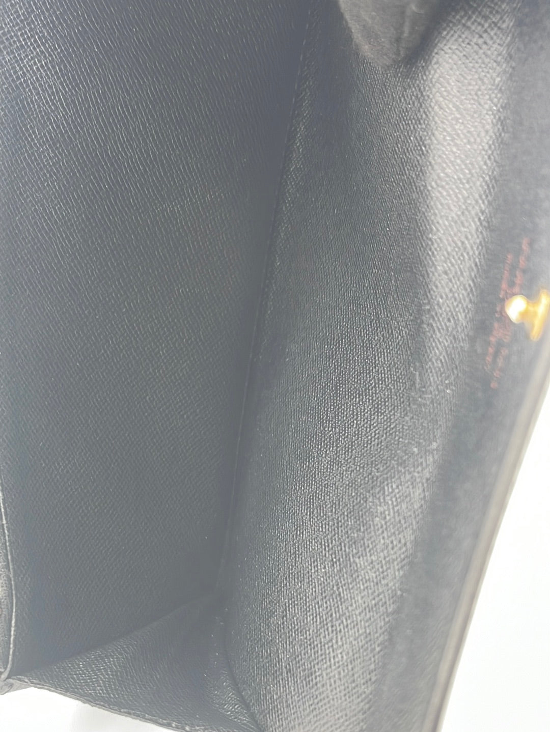 Preloved Louis Vuitton Black Epi Leather Sarah Wallet CA0959 052223