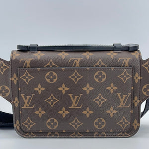 Louis Vuitton S Lock Messenger Bag Macassar Monogram Canvas Brown