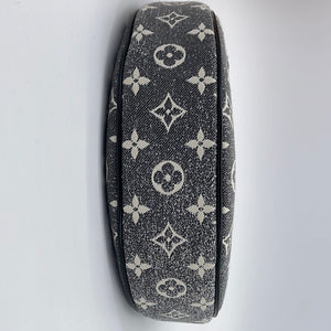 Louis Vuitton Loop Handbag Monogram Jacquard Denim Blue 2281351