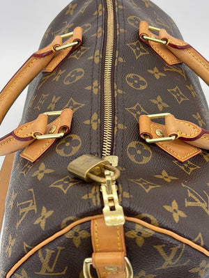 Preloved Louis Vuitton Monogram Speedy 30 Bandolier Bag SD4154 052423