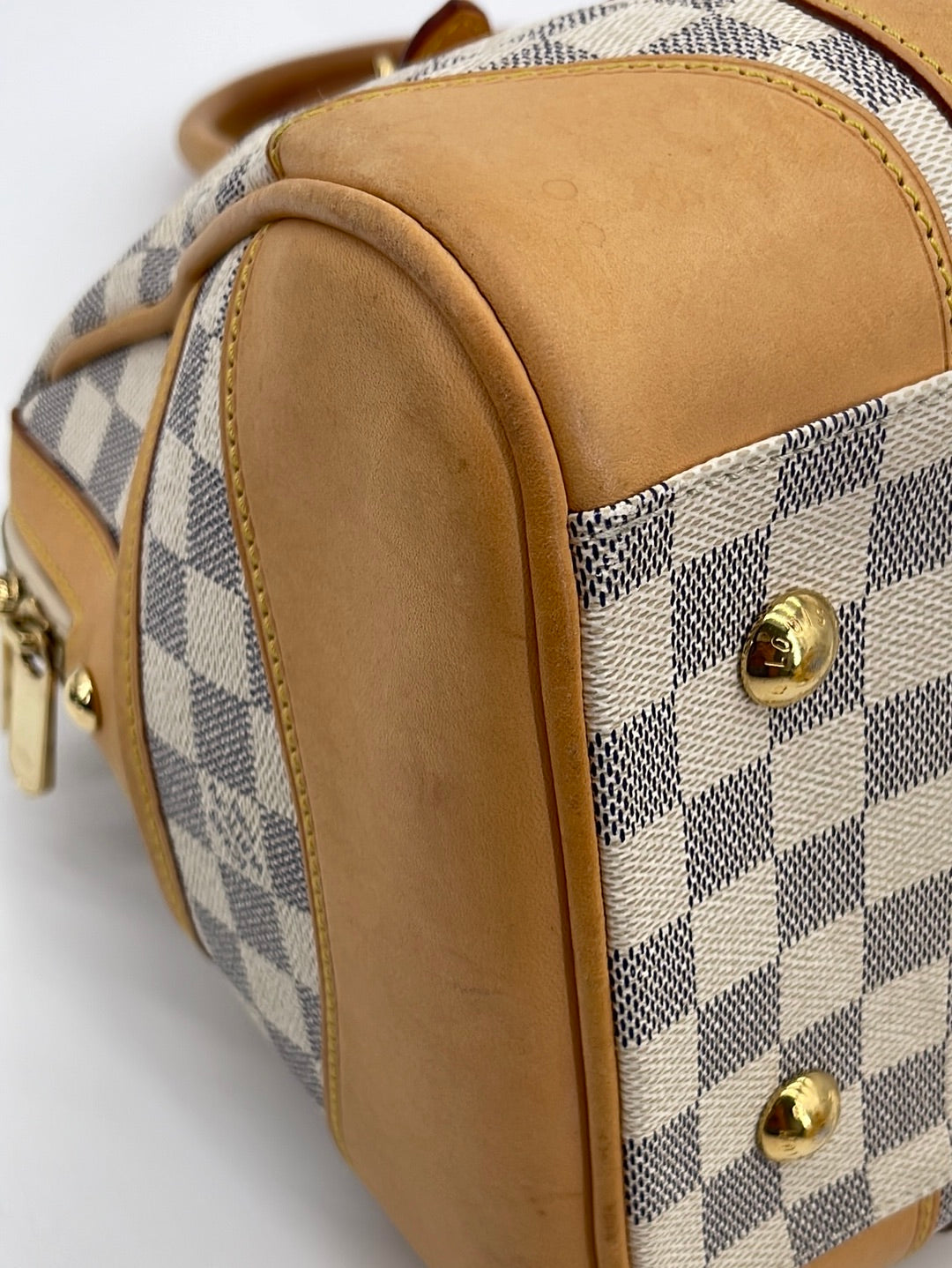 Louis Vuitton, Bags, Authentic Louis Vuitton Damier Azur Berkeley Boston Hand  Bag