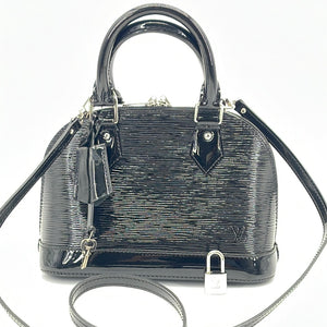 PRELOVED Louis Vuitton Alma BB Black Electric Epi Crossbody Bag