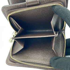 Louis Vuitton Damier Vintage Wallet Ebene Made Spain Authentic Bifold  Zipper