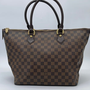 Louis+Vuitton+Saleya+Tote+MM+Brown+Canvas for sale online