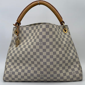 PRELOVED Louis Vuitton Artsy Damier Azur MM Handbag V2Y3B6G 072123
