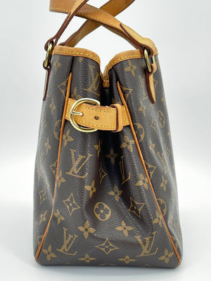 Brown Louis Vuitton Monogram Batignolles Vertical Tote Bag