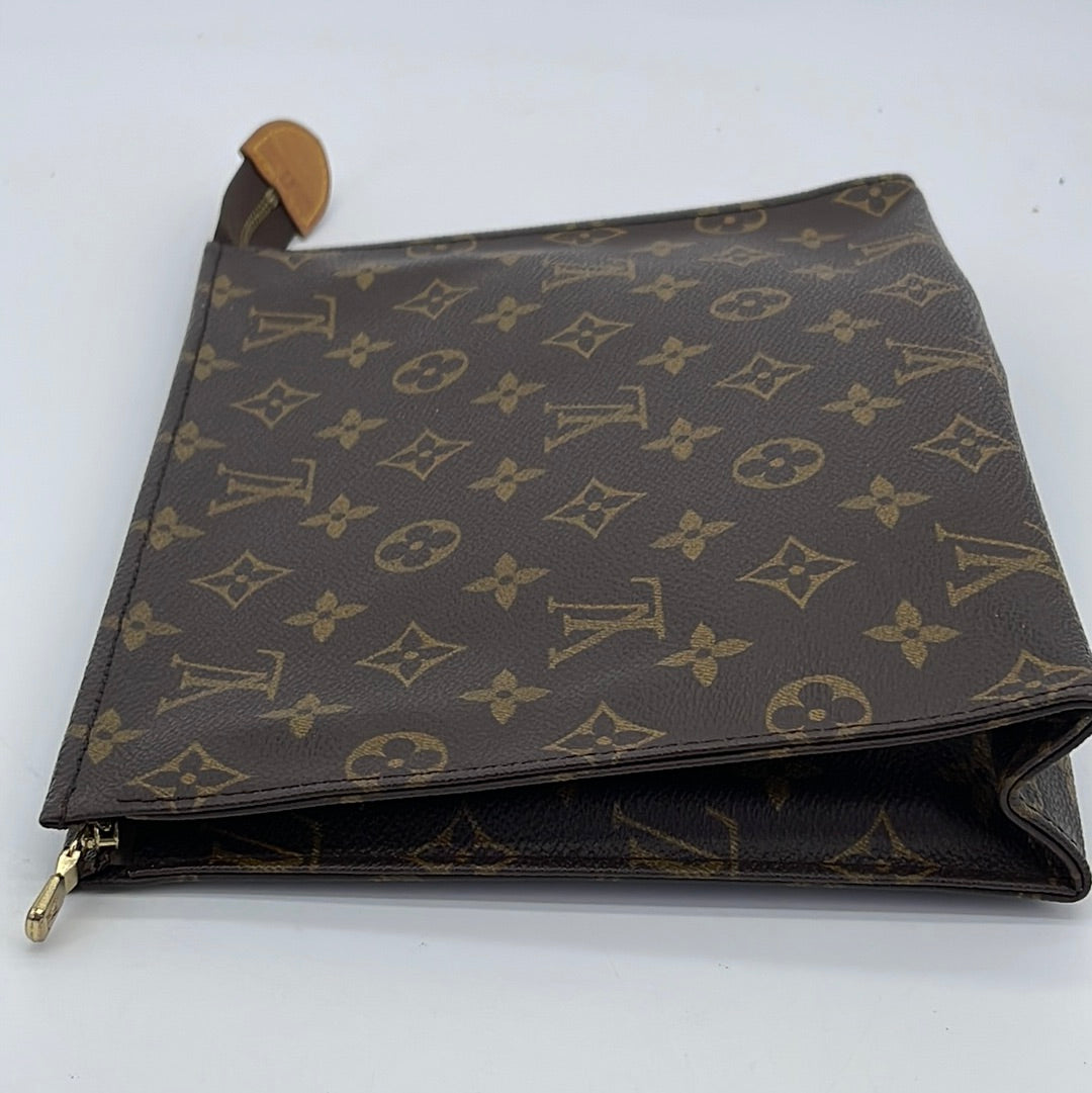 Louis Vuitton Toiletry Pouch Limited Edition Damier Tahitienne 26 at 1stDibs