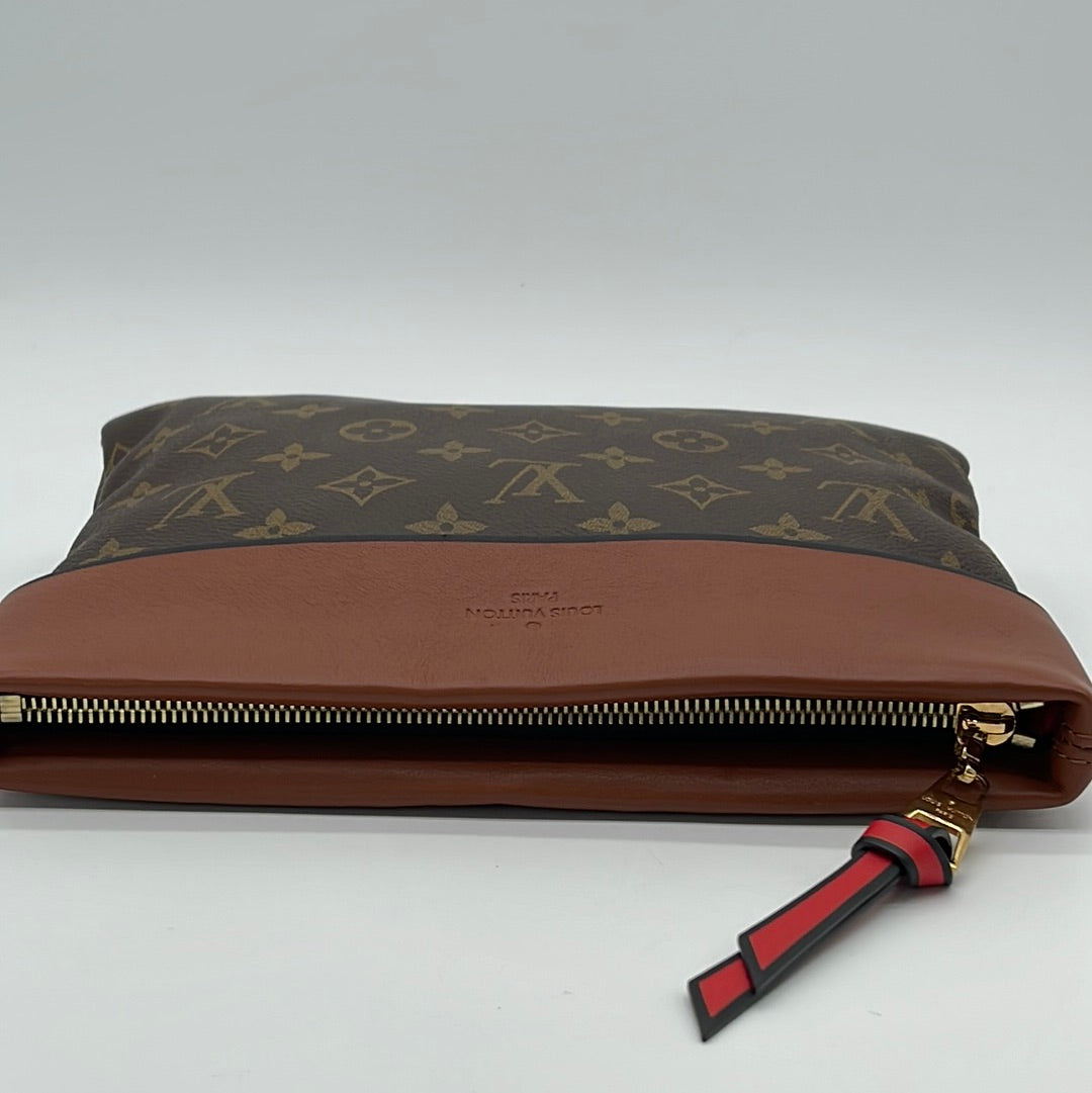 Tuileries cloth bag Louis Vuitton Brown in Cloth - 27485349