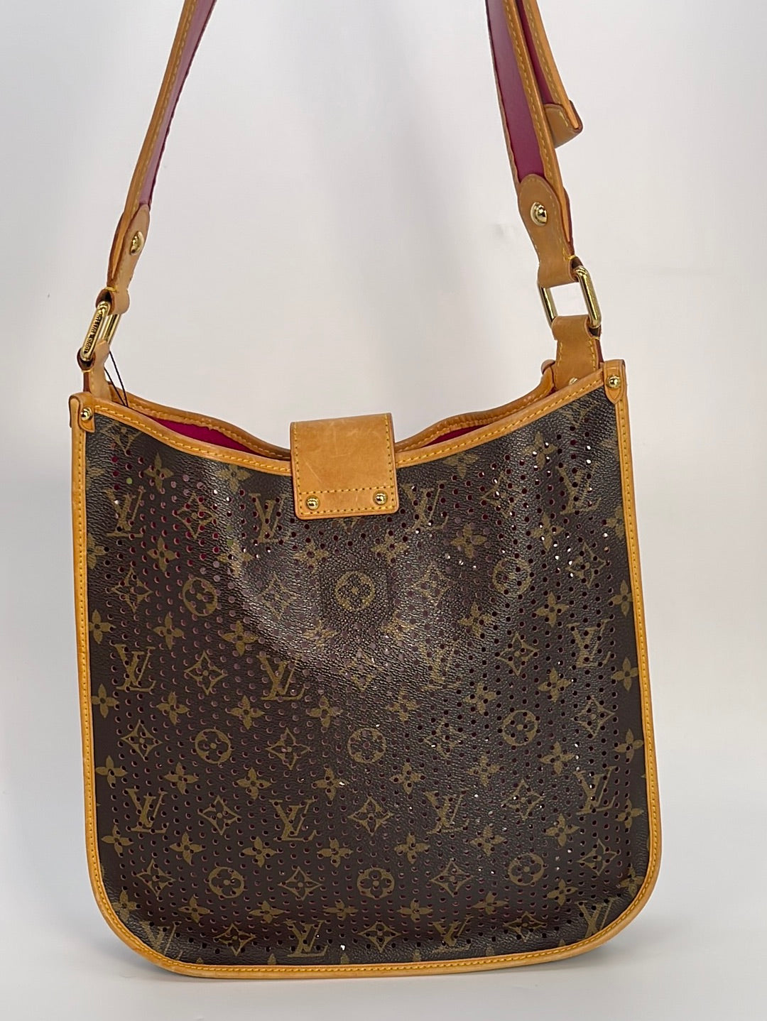 Preloved Louis Vuitton Monogram Perforated Musette Crossbody