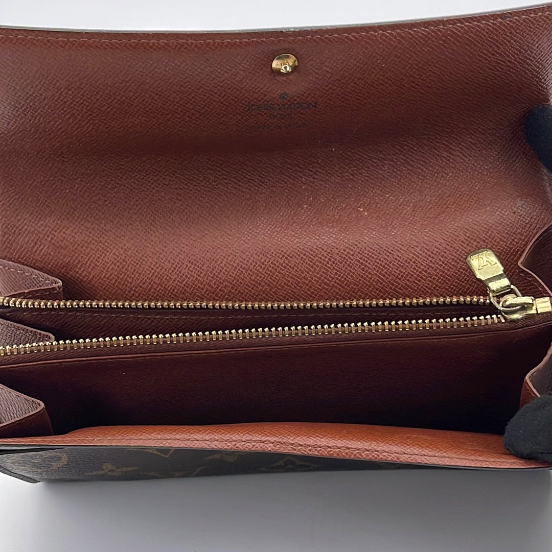 PRELOVED Louis Vuitton Monogram Sarah Wallet  SD0072 061223