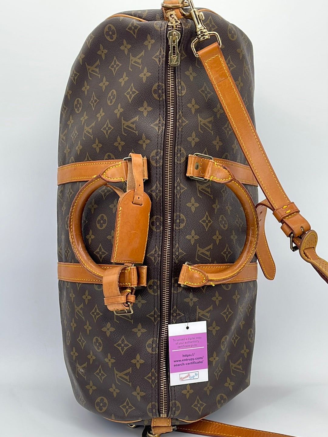 Vintage Louis Vuitton Keepall 50 Bandoliere Monogram Duffel Bag VI883