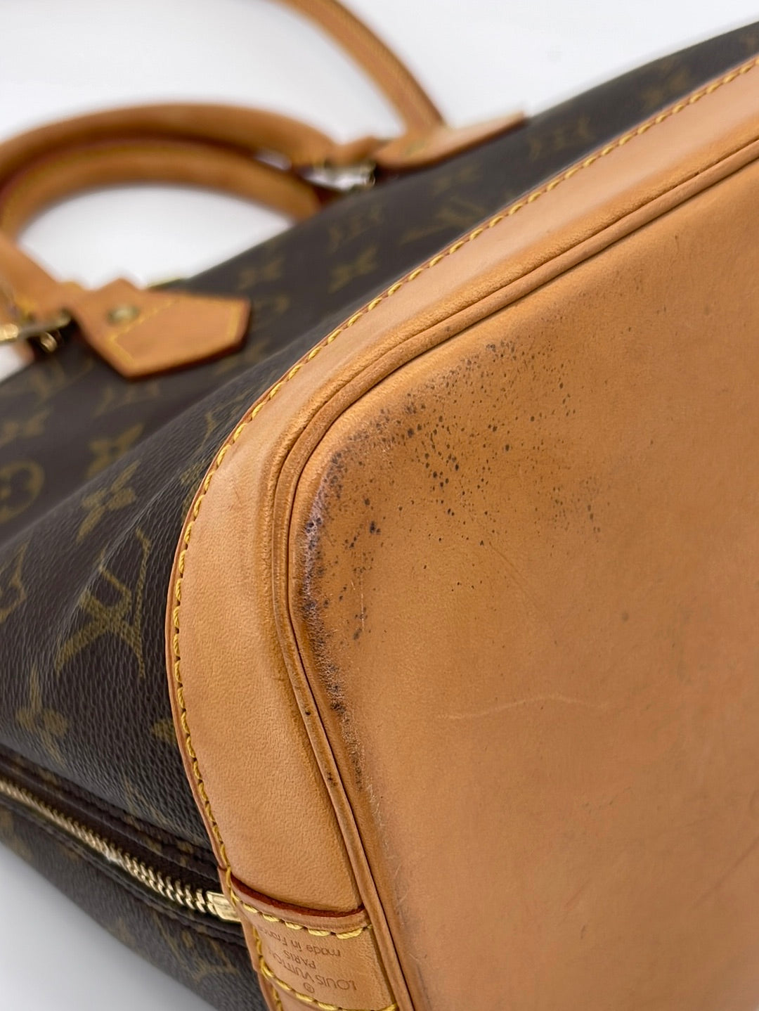 Louis Vuitton // Alma PM Monogram Handbag // Serial #: BA0938 // Pre-Owned  - Luxe Bags & Purses - Touch of Modern