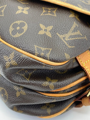 LOUIS VUITTON Monogram Eclipse Saumur Shoulder Bag oblique bag black –  Brand Off Hong Kong Online Store