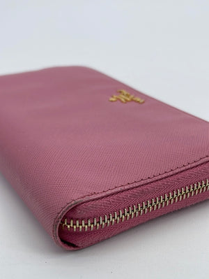 Authentic Prada Pink Wallet 