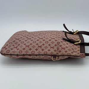 PRELOVED Louis Vuitton Burgundy Min Lin Francoise Bag SP0071 050223 –  KimmieBBags LLC