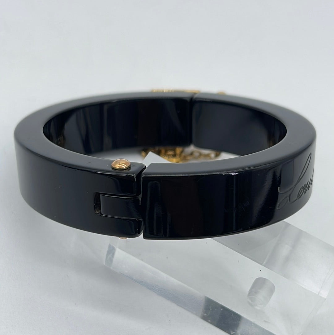 Louis Vuitton Night Clubber Bangle Bracelet Clear Resin, Estate & Personal  Property Clothing, Shoes & Accessories, Online Auctions