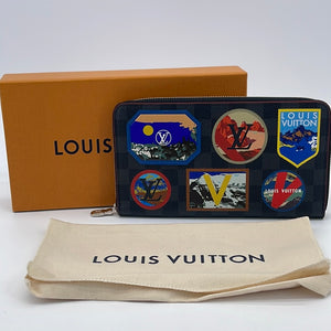 PRELOVED Louis Vuitton Limited Edition Alps Damier Graphite Zippy Orga –  KimmieBBags LLC