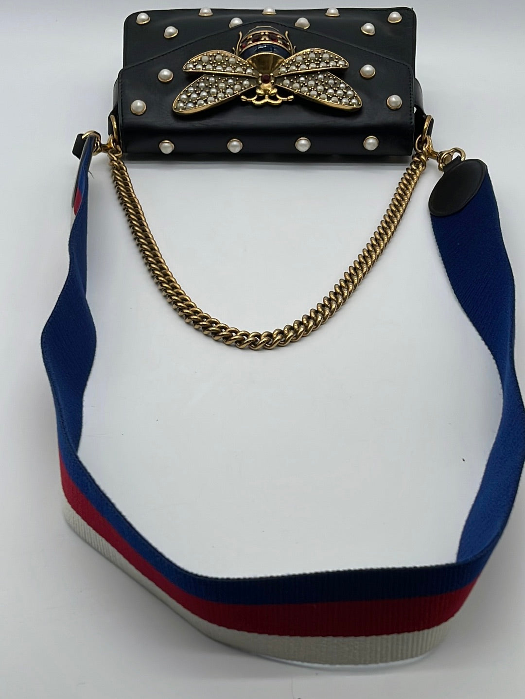 Gucci 'Broadway Pearly Bee' Shoulder Bag