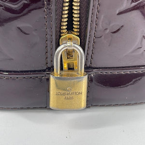 Louis Vuitton Purple Vernis Amarante Alma PM ○ Labellov ○ Buy