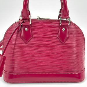 Alma BB Epi Leather in Rose - Handbags M57341
