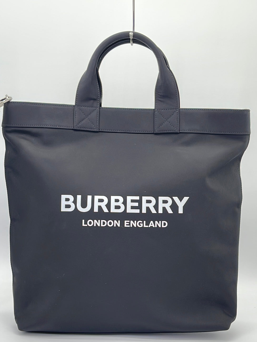 Brown Burberry Monogram Stripe E Tote Bag – Designer Revival