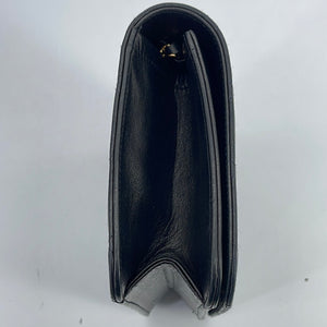 chanel bag black hardware cloth