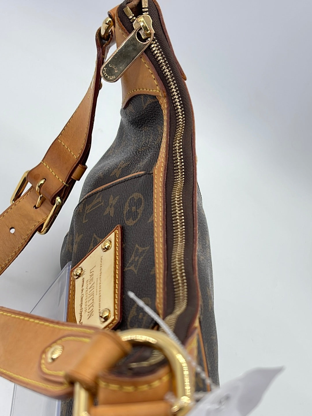 LOUIS VUITTON LV Thames GM Shoulder Bag Monogram Leather Brown