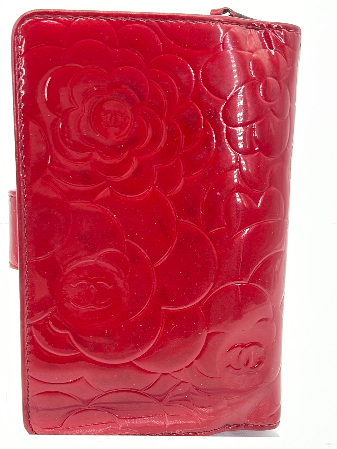 Chanel used wallet camellia - Gem