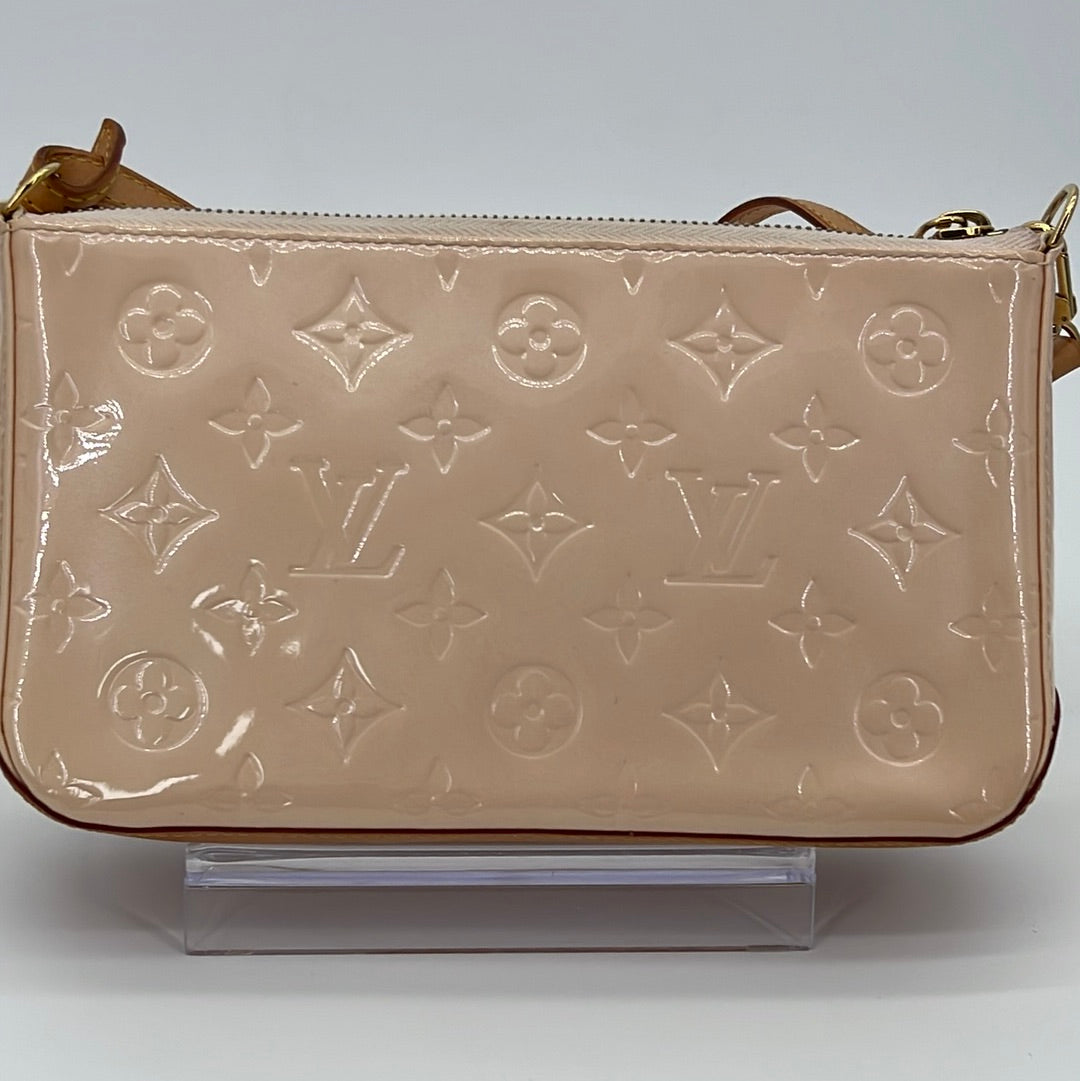 louis vuitton monogram vernis mallory square bag at Jill's Consignment