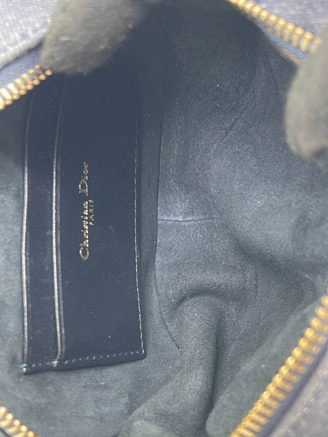 Preloved Christian Dior Lady Dior Cannage Studded Mini Camera Bag 060623
