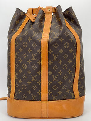 Authentic Louis Vuitton Vintage Monogram Randonnee GM Backpack