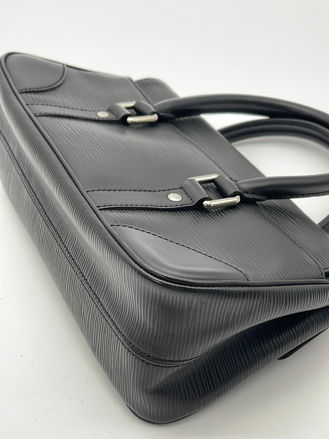Auth LOUIS VUITTON PORTE DOCUMENTS VOYAGE Business Bag Briefcase Epi  Leather