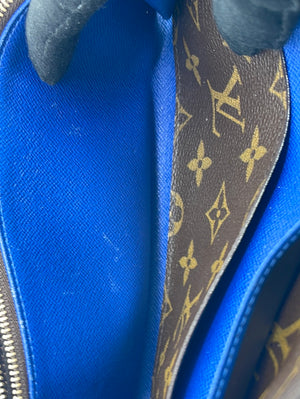 Louis Vuitton Blue Monogram Empreinte Melie Dark blue Leather ref.694128 -  Joli Closet