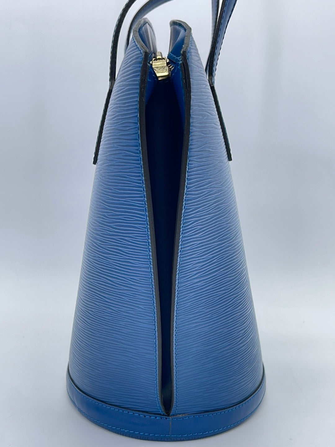 Louis Vuitton Saint Jacques Epi Leather Shoulder Bag Blue