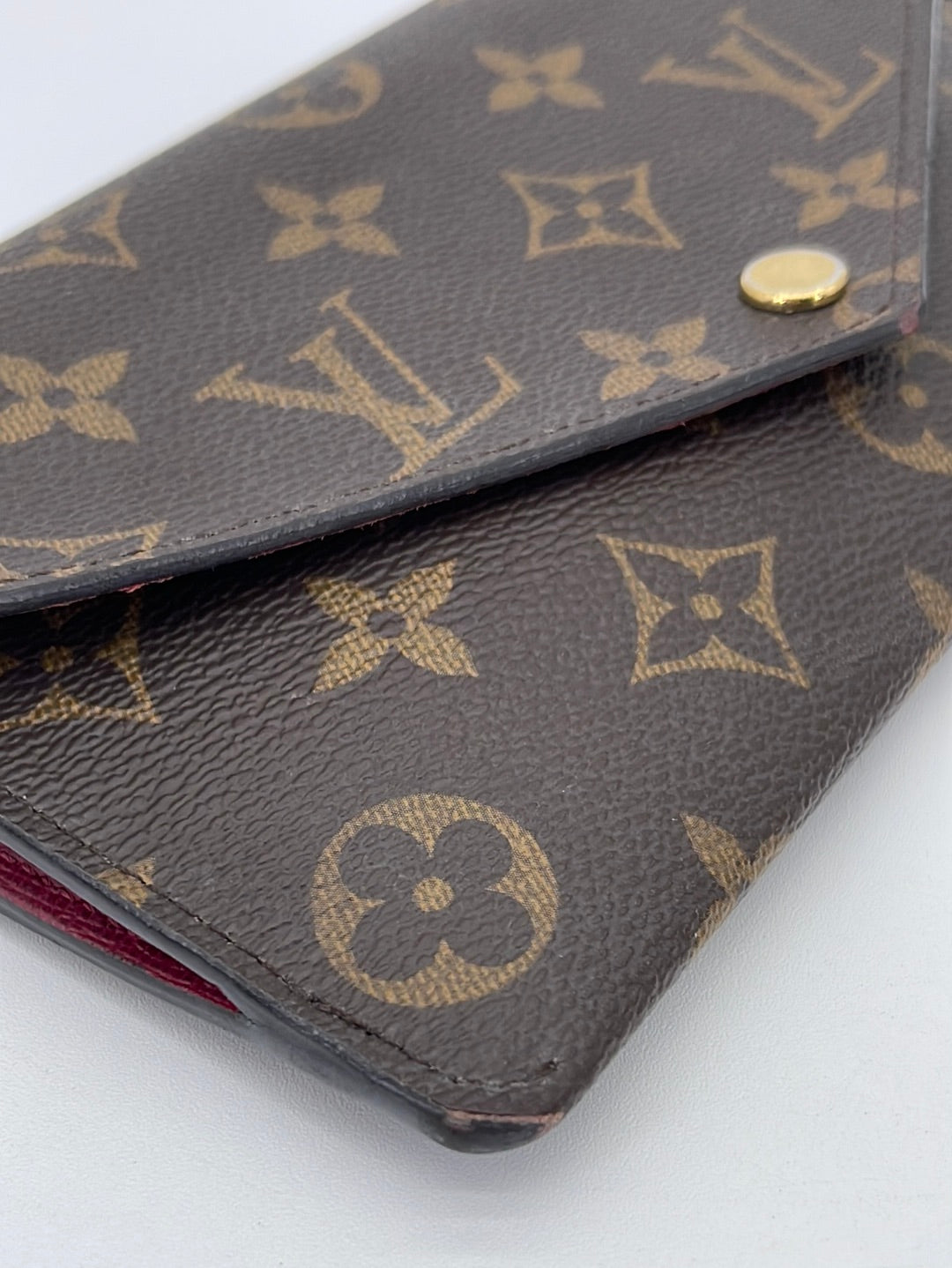 Jeanne leather wallet Louis Vuitton Brown in Leather - 37742111