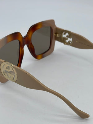 Preloved Gucci GG0865 Sunglasses with Case 124 062423
