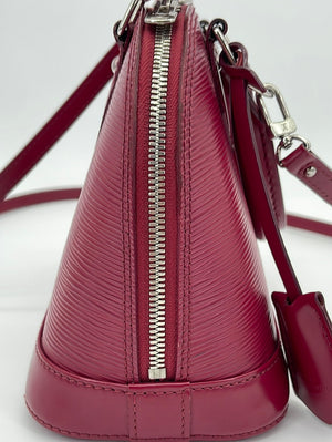 Louis Vuitton Alma Mini Bag Red Epi Leather – Luxe Collective