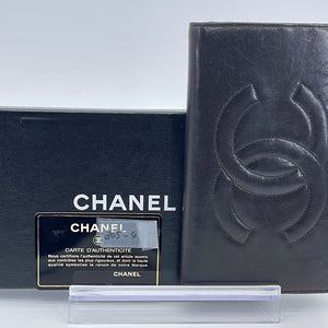 Chanel Black Caviar CC Wallet - Preowned - The Consignment Cafe