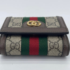 Preloved Gucci Supreme GG Ophidia Card Case Wallet 5986622184 063023