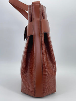 Authentic Louis Vuitton Red Epi Leather Sac D'Epaule PM Bag – Paris Station  Shop