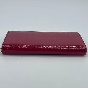 Preloved Louis Vuitton Pink Monogram Vernis Zippy Wallet CA4182 052423