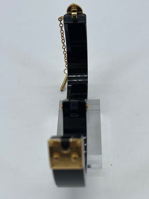 Louis Vuitton Resin Lock Me Band M65204 Brown Plastic ref.734659