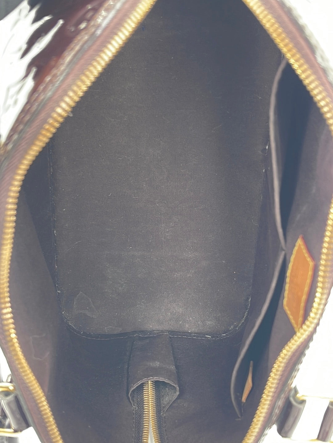 PRELOVED Louis Vuitton Monogram Amarante Vernis Alma PM Bag SN2153 070523